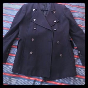 Zara blue coat size 10